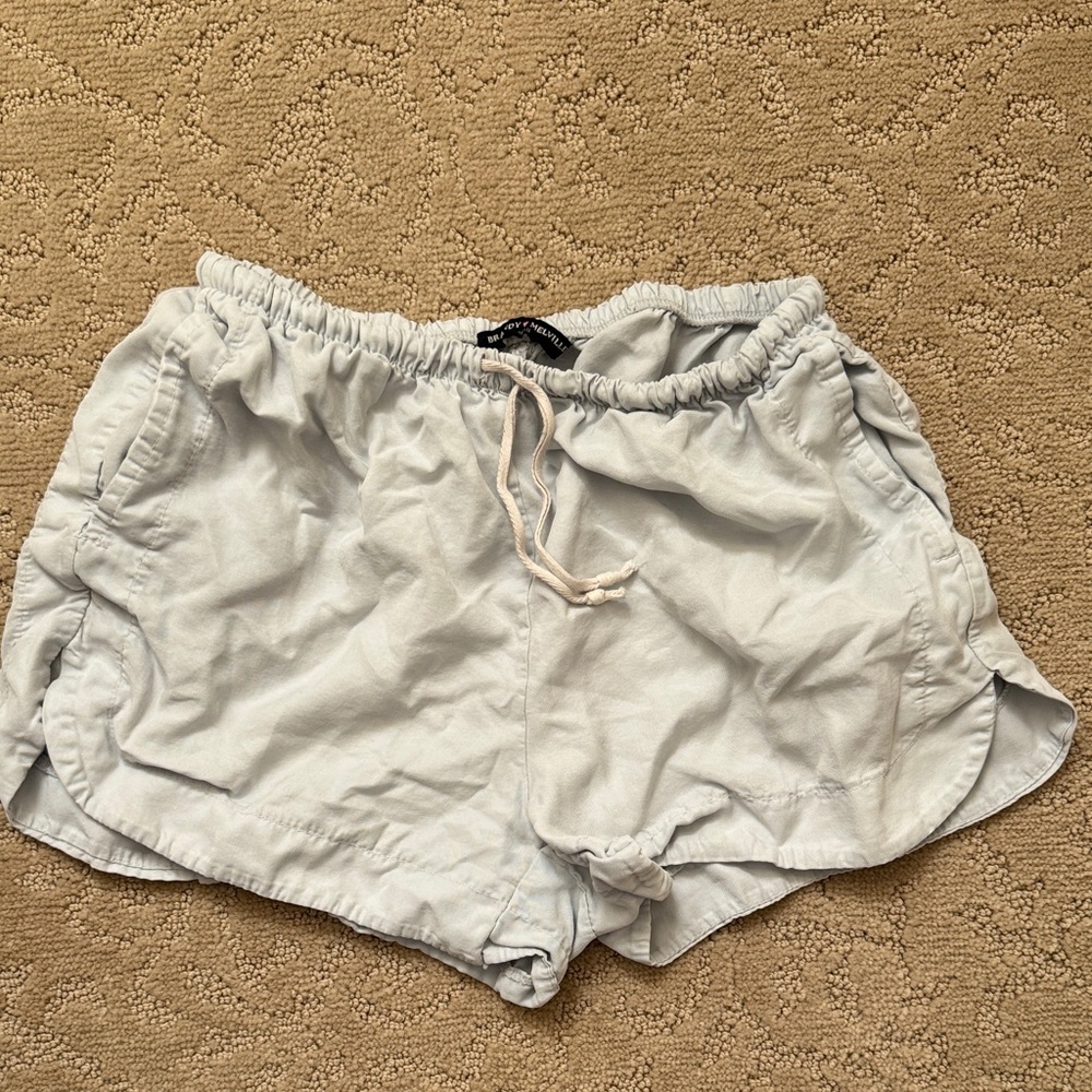 Brandy Melville Light Blue/ Grey Lounge Shorts